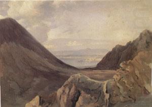 Achille-Etna Michallon View of Naples from the Heights of Vesuvius (mk05) china oil painting image